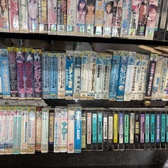 VHSビデオ　　　邦画　洋画　アニメ　多数の画像