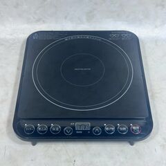 A8473【お買い得商品‼】YAMAZEN 山善 2022年製 IHコンロ IH調理器 電磁調理器 据え置き型  KS-IH22S-BKの画像