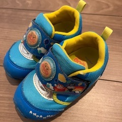 【やや使用感あり】アンパンマン14cm子供靴　　シューズの画像