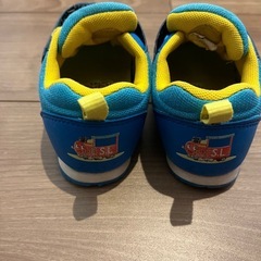 【やや使用感あり】アンパンマン14cm子供靴　　シューズの画像