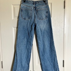 Zara ザラ ワイドデニム ハイライズの画像