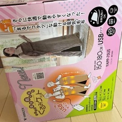 新品　山善　着るこたつ　ヒーター　ストーブ　カーペット　毛布　　の画像