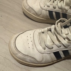 ２１センチadidasバスケットシューズの画像