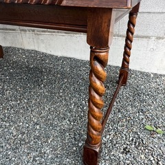 本日限定！
バロック調✦アンティークテーブル　木製の画像