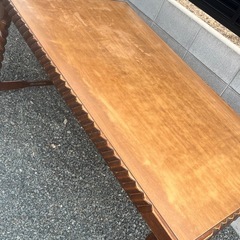 本日限定！
バロック調✦アンティークテーブル　木製の画像