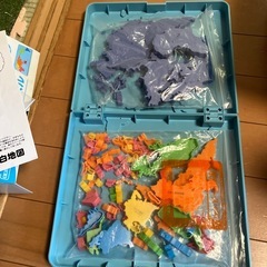 公文くもんの世界地図パズルの画像