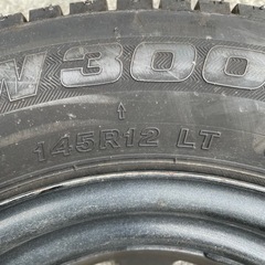 軽トラタイヤ（冬用）の画像