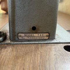 アンティーク　ミシンの画像