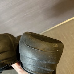 厚底　クロックス　サンダル　レディース　Mサイズ　黒の画像