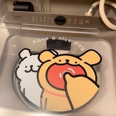 大容量洗濯機22年購入の画像