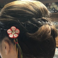 かんざし　髪飾り　→左２点セット　お振袖掲載中　おまとめ割引可の画像