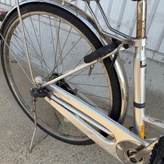 27インチ　自転車　良好3段変速　通学通勤　の画像