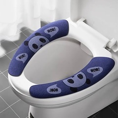 8枚セット 便座シート 猫とカエルデザイン
の画像