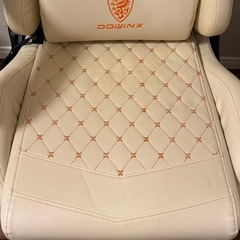 DOWINX ゲーミングチェア アイボリー/クリームの画像