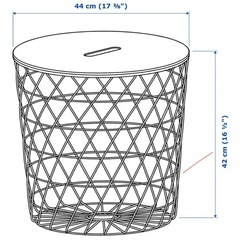IKEA 収納　サイドテーブル　　 の画像
