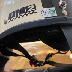 バイク　ヘルメット　ほぼ未使用　DM2の画像