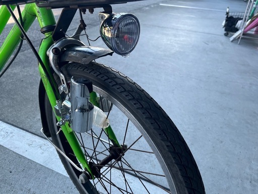 【完売御礼】【大人用】整備済中古自転車 ブリヂストン20型ベガス 緑色 <自転車のオオムラ 静岡店>