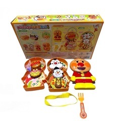 ボリューム満点！アンパンマンお弁当セット おままごと玩具の画像