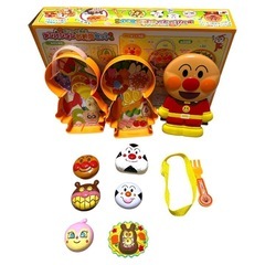 ボリューム満点！アンパンマンお弁当セット おままごと玩具の画像