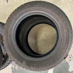 スタッドレス！155-65R13！ダンロップ！2022年製！冬2シーズンだけ使用！の画像