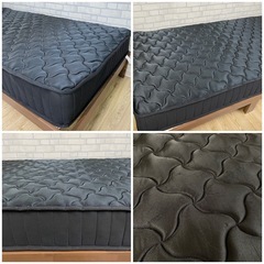 【セット】ニトリ すのこベッド ＋ マットレス  /　シングルサイズ　の画像