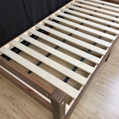 【セット】ニトリ すのこベッド ＋ マットレス  /　シングルサイズ　の画像