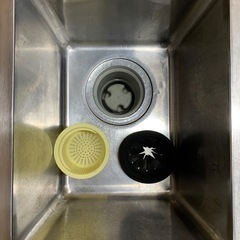 C(7765)マルゼン ステンレス 1槽 シンク W420D600H800 業務用 飲食店 店舗用 厨房機器 直接引き取りも歓迎 大阪の画像