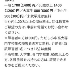 世田谷美術館　minaperhonen TSUGU展覧会　チケットの画像