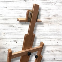 美品 MEEDEN 移動式木製イーゼルの画像