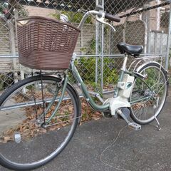 パナソニック　２６インチの電動自転車です。の画像