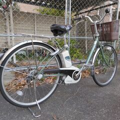 パナソニック　２６インチの電動自転車です。の画像