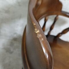 飛騨産業　キツツキ　木製　穂高 アームチェア　ウィンザーチェア イス 椅子の画像