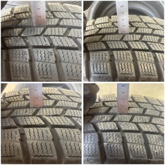 【販売中】165/65R14　グッドイヤー アイスナビ６　スタッドレスタイヤ　2018年製造  の画像