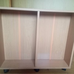 キャスター付本棚の画像