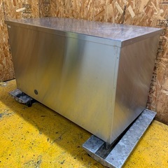 C(7766) タニコー キャビネット作業台 ステンレス 2段 引き出し W1200D600H800 業務用 厨房 飲食店 店舗用 直接引き取り歓迎 大阪の画像