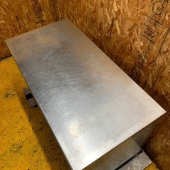 C(7766) タニコー キャビネット作業台 ステンレス 2段 引き出し W1200D600H800 業務用 厨房 飲食店 店舗用 直接引き取り歓迎 大阪の画像