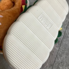 スリッパ未使用ハンバーガー型の画像