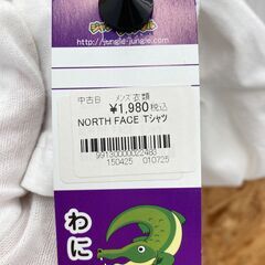 A-878【リユースのサカイ野々市店】NORTH FACE ノースフェイス Tシャツ ホワイト メンズの画像
