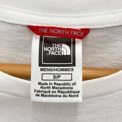 A-878【リユースのサカイ野々市店】NORTH FACE ノースフェイス Tシャツ ホワイト メンズの画像