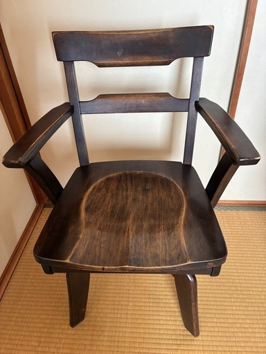 中古椅子6脚まとめて売り(引取限定) 回転式ダイニングチェア3脚セット (ゆん) 芦屋の椅子《ダイニング