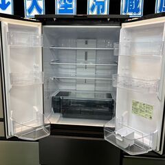 【愛品館八千代店】SHARP　シャープ　2023年製　6ドア冷凍冷蔵庫　SJ-MF46Kの画像