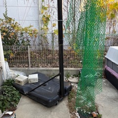 バスケットゴールの画像