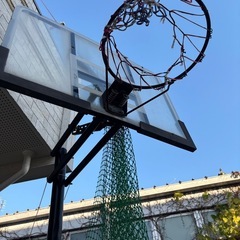 バスケットゴールの画像