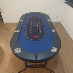 Rioloiuy ポーカーテーブル　ドリンクホルダー付き　購入時価格87,000円の画像