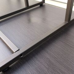 ■■822■机 テーブル 勉強机 サイドテーブル 木目調 本棚 キャビネット 学習机 PCデスク ドウシシャの画像