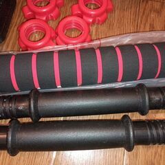 バーベルにもなる ダンベル 20kg ２個セット の画像