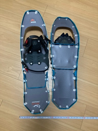 【ほぼ新品】登山用 スノーシューMSRライトニングエクスプローラー