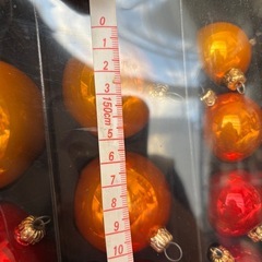 クリスマスツリーの飾りの画像