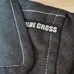BLUE CROSS 黒ジャケット 子供服Mサイズ 良品　ナルミヤの画像