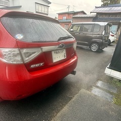 大至急！！12月21日まで！　お値下げしました！　インプレッサ GH2 　STIフロントエアロ、GPスポーツマフラー付きの画像